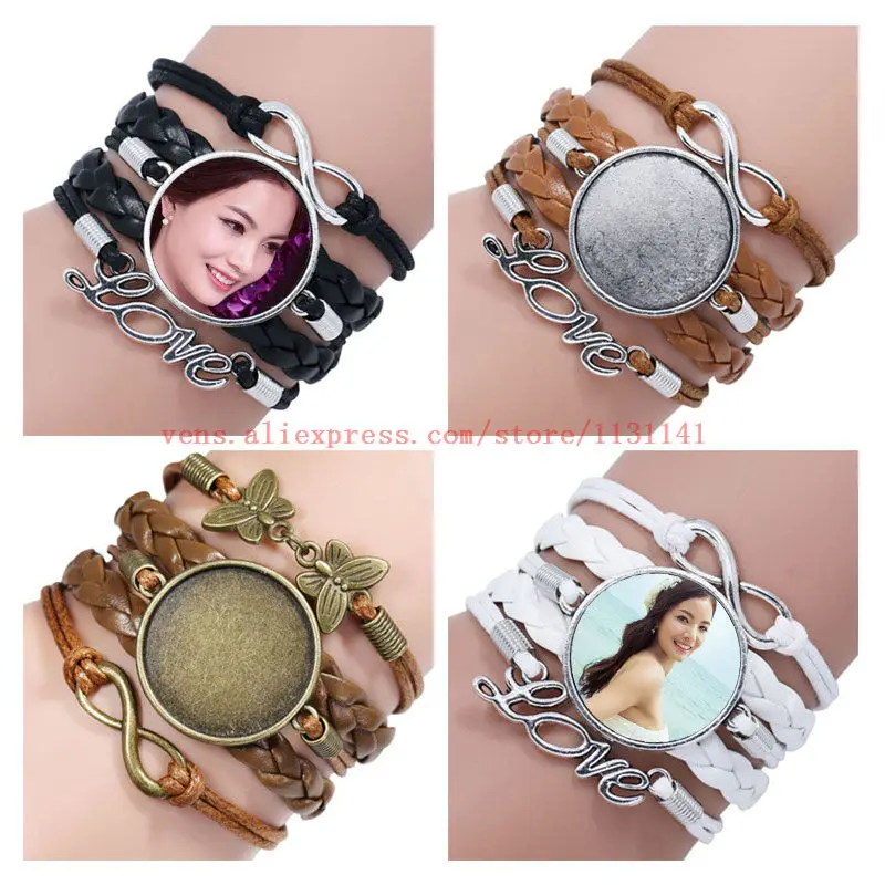 Сублимационные браслеты для diy подарков Многоэтажный женский браслет ювелирные