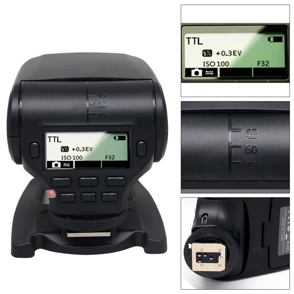 Meike MK-320 Flash Speedlite GN32 TTL for Panasonic Lumix DMC GF7 GM5 GH4 GM1 GX7 G6 GF6 GH3 G5 GF5 GX1 GF3 G3 | Электроника