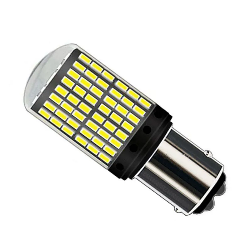2 Шт 1157 BAY15D P21/5 W супер яркий 2000Lm 144 SMD СВЕТОДИОДНЫЙ Автомобильный стоп-сигнал