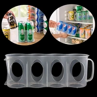 beer soda can storage holder kitchen fridge organization rack plastic space