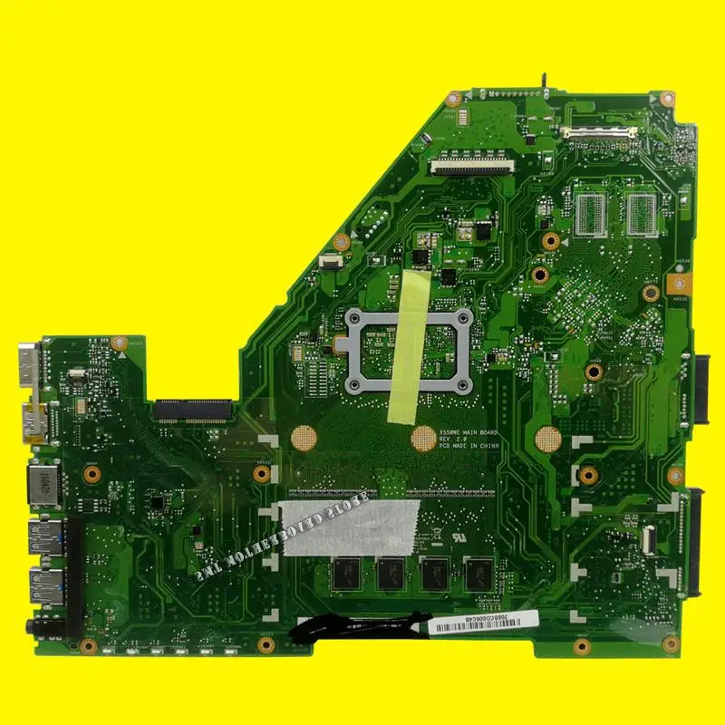 X550WA материнская плата для ноутбука 4G RAM/E2-6110 4 ядра For Asus X550WAK X550W X550WE X550EP X550EA