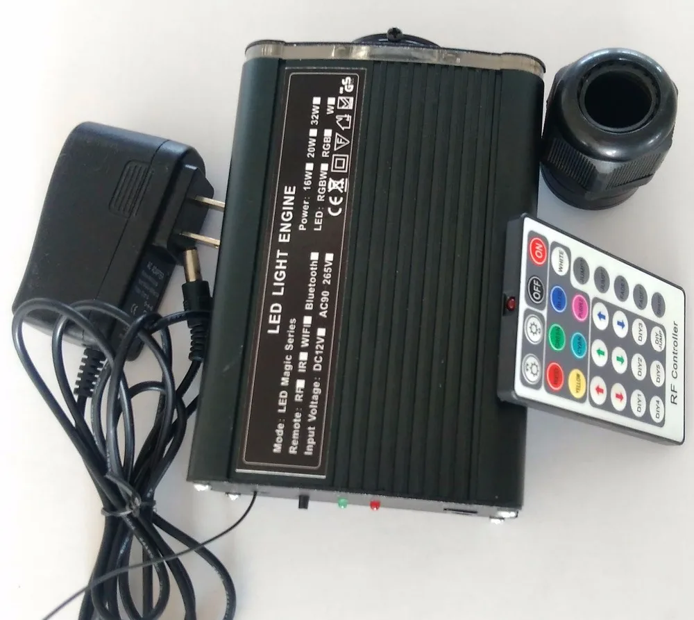 Светодиодный просветильник ектор с мерцающим колесом 18 Вт пультом