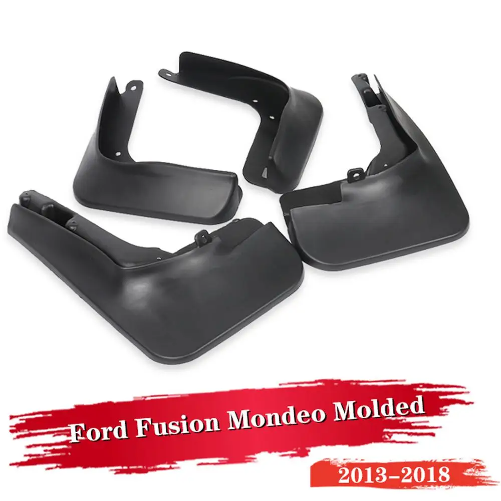 4 шт. формованные Брызговики для Ford Fusion Mondeo 2013 2014 2015 2016 2017 2018|Грязезащита| |