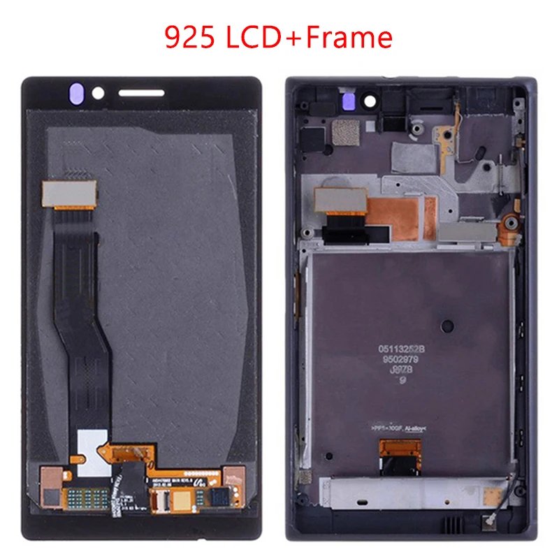 С рамкой дигитайзер для оригинального Nokia Lumia 930 925 ЖК дисплей AMOLED сенсорный экран