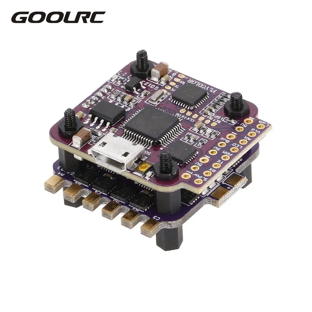 Контроллер полета GoolRC 4 в 1 12A ESC F3 башня комбинированный комплект и бесщеточный