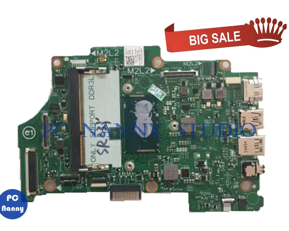 ПК Няня для Dell 13 7352 7348 3148 P57G Материнская плата ноутбука SR23Y i5 5200U 07166J 7166J DDR3L