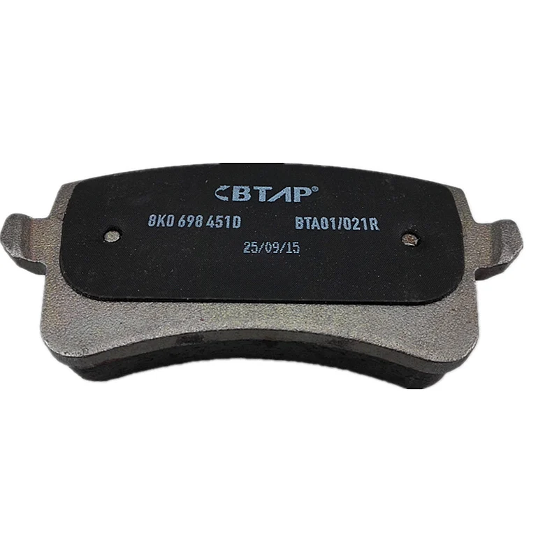 BTAP Новые 4 шт. задние тормозные колодки Набор для Audi A4 A5 B8 2007-2013 8K0698451D 8K0698451C 8K0698451A 8K0698451 оригинальное качество