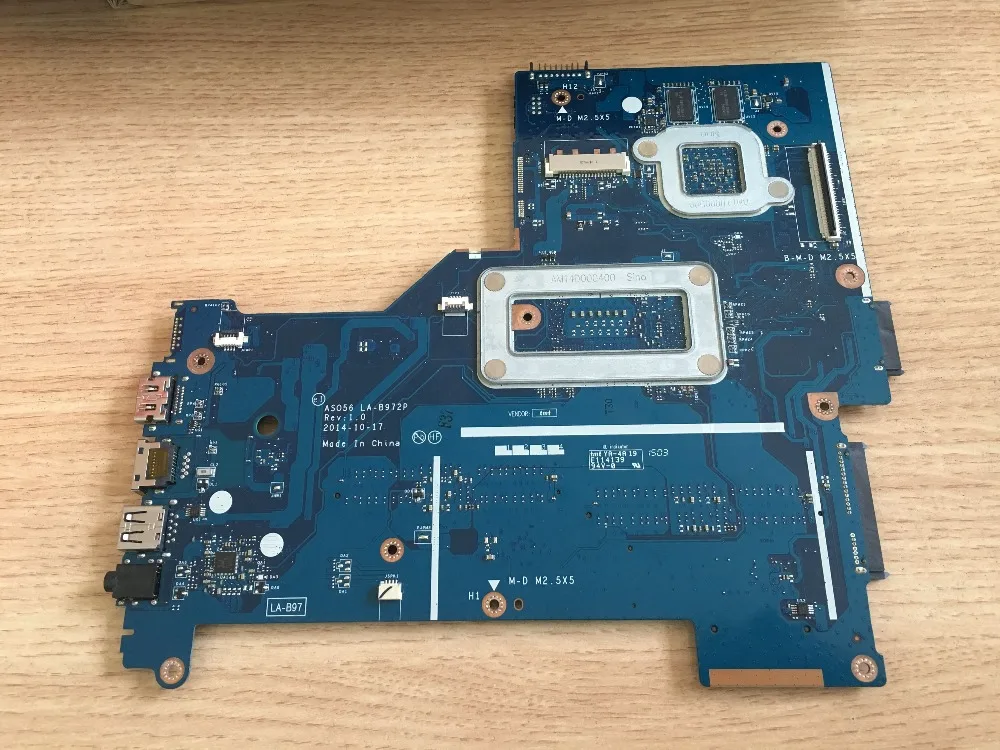 

LA-B972P 15-R221TX C117 790669-501 connect board connect with motherboard full test GLB
