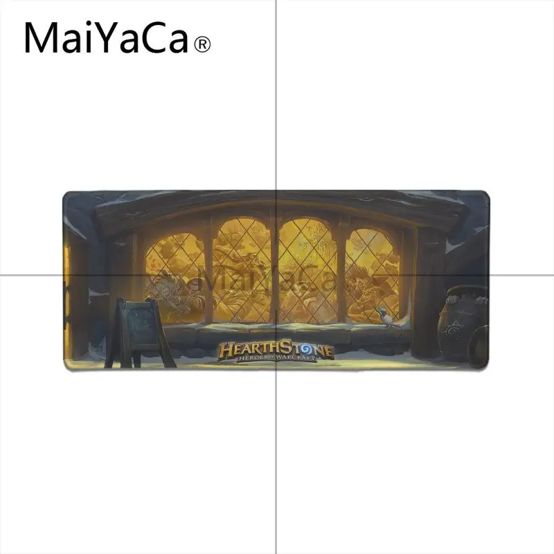 Забавная игровая мышь MaiYaCa с Hearthstone для ноутбука коврик мыши игровой аниме и