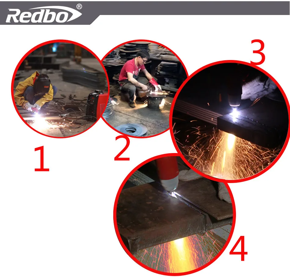 REDBO крой/LGK-40 220V 40AMP плазма режущий инвертор резки машина для плазменной резки инверторного сварочного аппарата