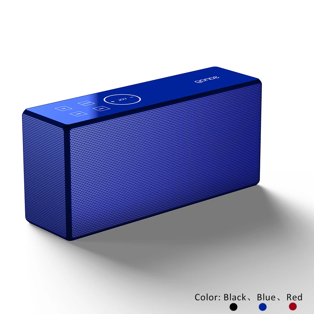 Беспроводная bluetooth-колонка металлическая Портативная звуковая коробка с