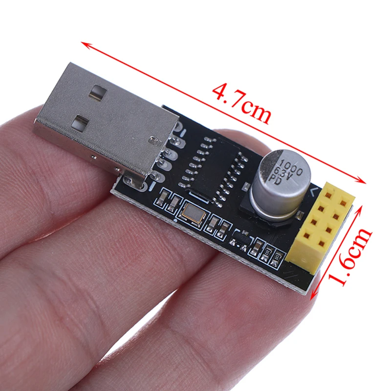 Программатор ESP01 адаптер UART GPIO0 ESP-01 Adaptaterr ESP8266 CH340G USB в последовательный