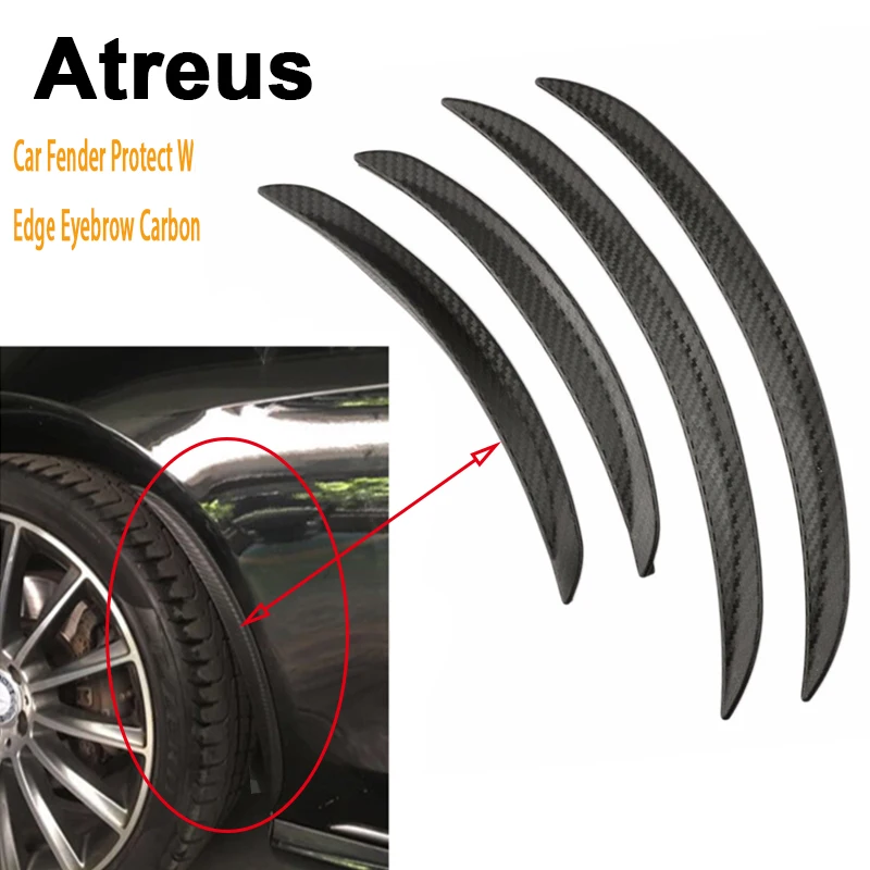 Карбоновые наклейки Atreus 25 см для Nissan qashqai Citroen c4 c5 c3 Chevrolet cruze aveo Peugeot|Наклейки на
