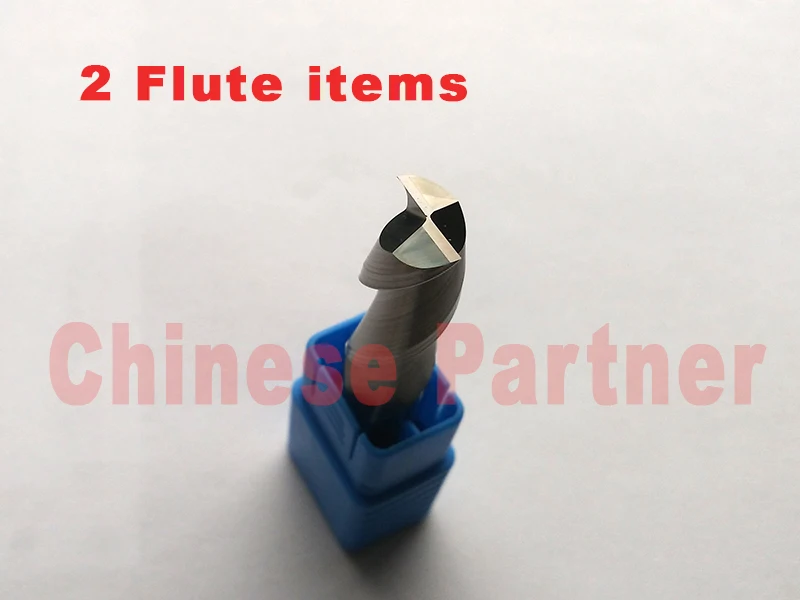 3 мм/4mm/6mm/8 мм/10 мм/12 мм HRC50 2 Флейта плоским endmill для Алюминий Спираль Бит фреза