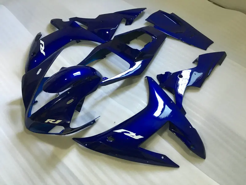 Лучший комплект обтекателей для мотоцикла YAMAHA YZFR1 02 03 YZF R1 2002 2003 YZF1000 yzfr1 ABS новый