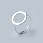 Кольцо женское из серебра 925 пробы, круглое