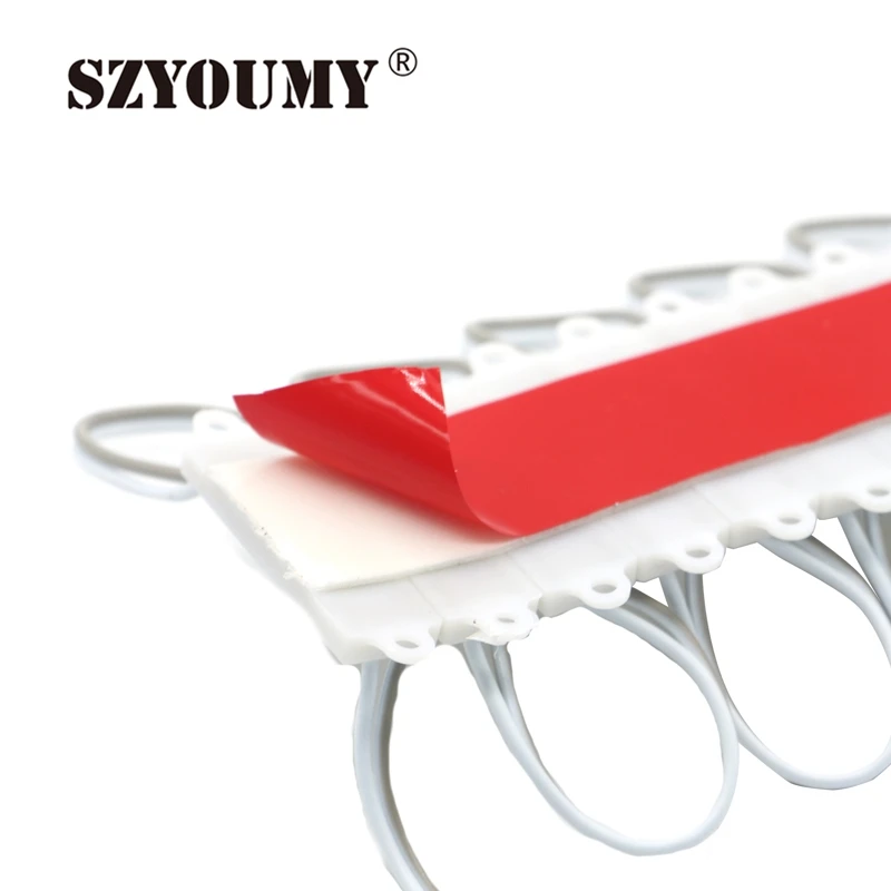 SZYOUMY 5630 3 светодиодных модуля освещения Строки 39x10 мм для знака DC12V