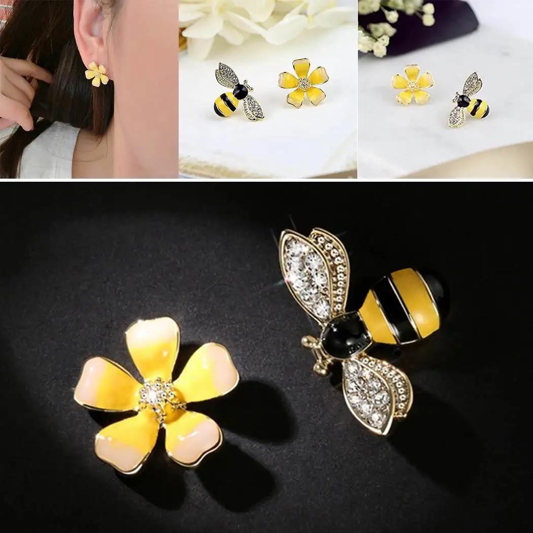 Gift Shape Earrings New Diamond Women Party Multi Fashion Cartoon Artificial Pair Wedding Trendy of Charm Dating Casual Jewelry | Украшения