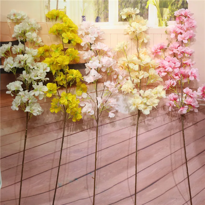 Искусственные цветы 100 см сельдь меча цветение вишни свадебное украшение