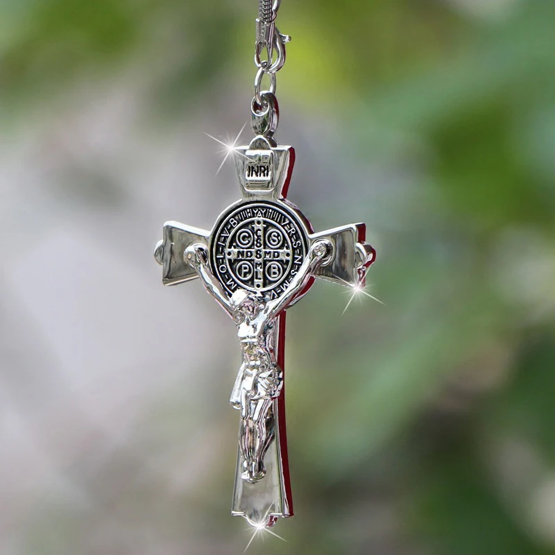 

1 шт., декоративное украшение для автомобиля, в виде распятия