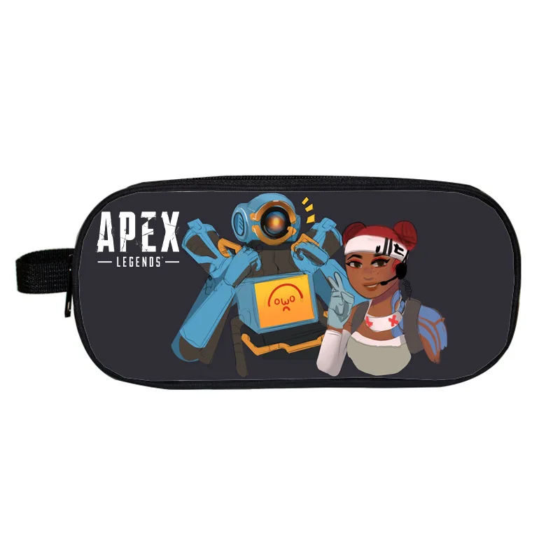 Мультяшная игра APEX пенал косметичка на молнии сумка студенческий канцелярский