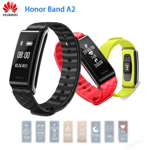 В наличии оригинальный Смарт браслет Huawei Honor Color Band A2 0 96 &quotoled экран монитор