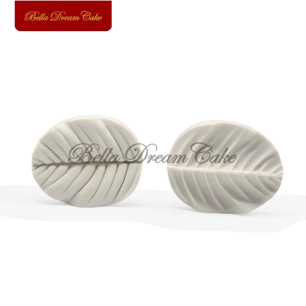 Leaf Veiner силиконовая форма DIY 3D Мыло Форма для мастики помадка Sugarcraft набор форм