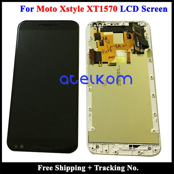 Протестированный класс AAA лента для Moto xstyle XT1572 ЖК дисплей X style X3S XT1570 экран