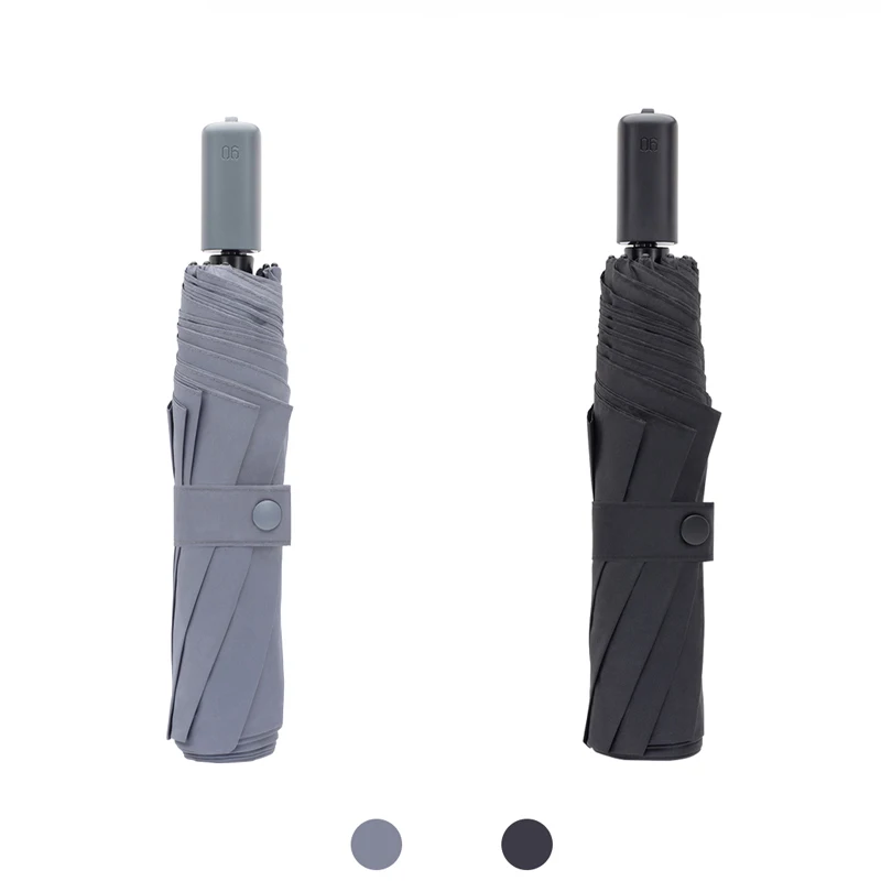 Xiaomi 90Fun Men Women Umbrella Three Folding Sun Protection UV Ultralight Big UPF40+ Unisex Portable | Электроника