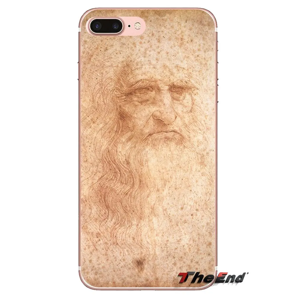 Италия Леонардо да Винчи art Для Xiaomi Mi3 samsung A10 A30 A40 A50 A60 A70 Galaxy S2 Note 2 большое ядро Prime