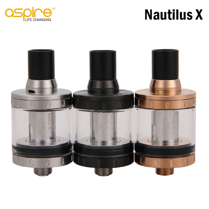 Оригинальный Aspire Nautilus X распылитель 2 мл емкость бак регулируемый Топ поток