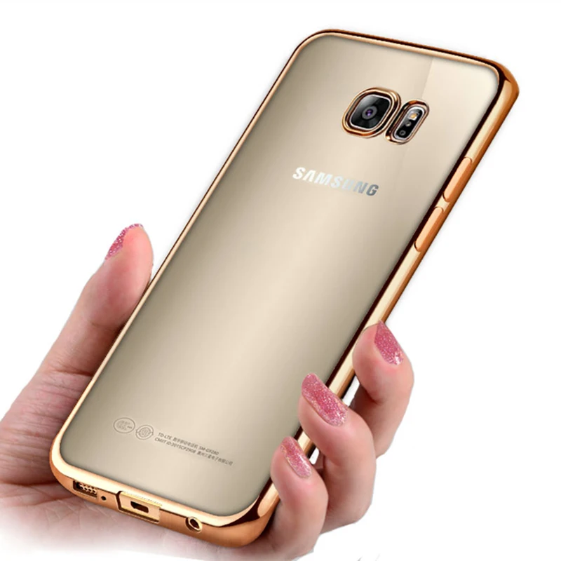 Transparent Case For Samsung Galaxy S9 S8 S10 Plus S7 S6 Edge S10e Soft Silicone TPU Cover for A3 A5 A7 2016 2017 Note 5 8 9 |