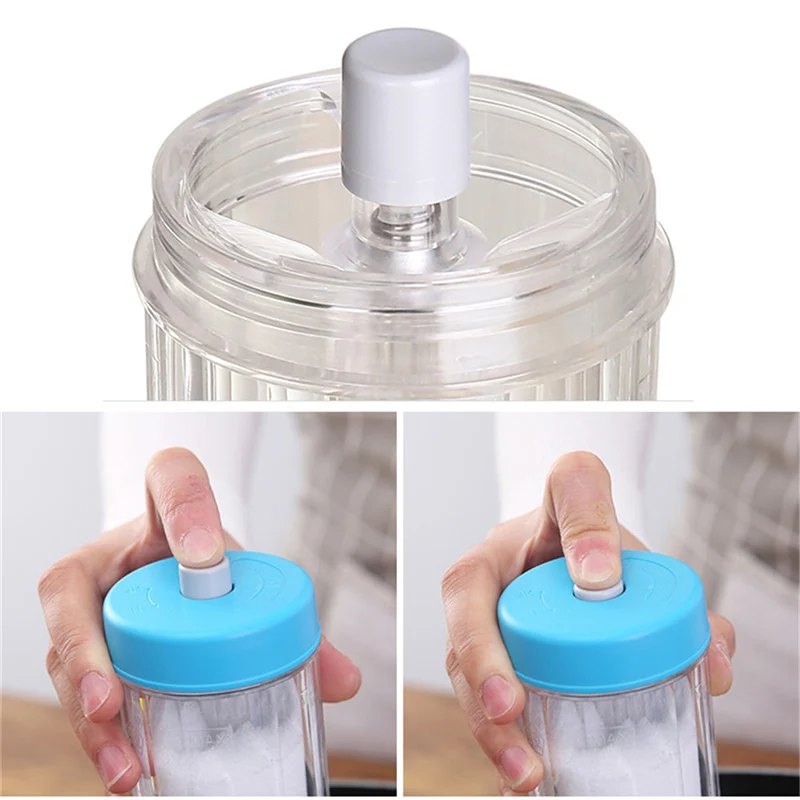 Питьевая пресс форма крышка для бутылки кастрюля приправ бытовая емкость