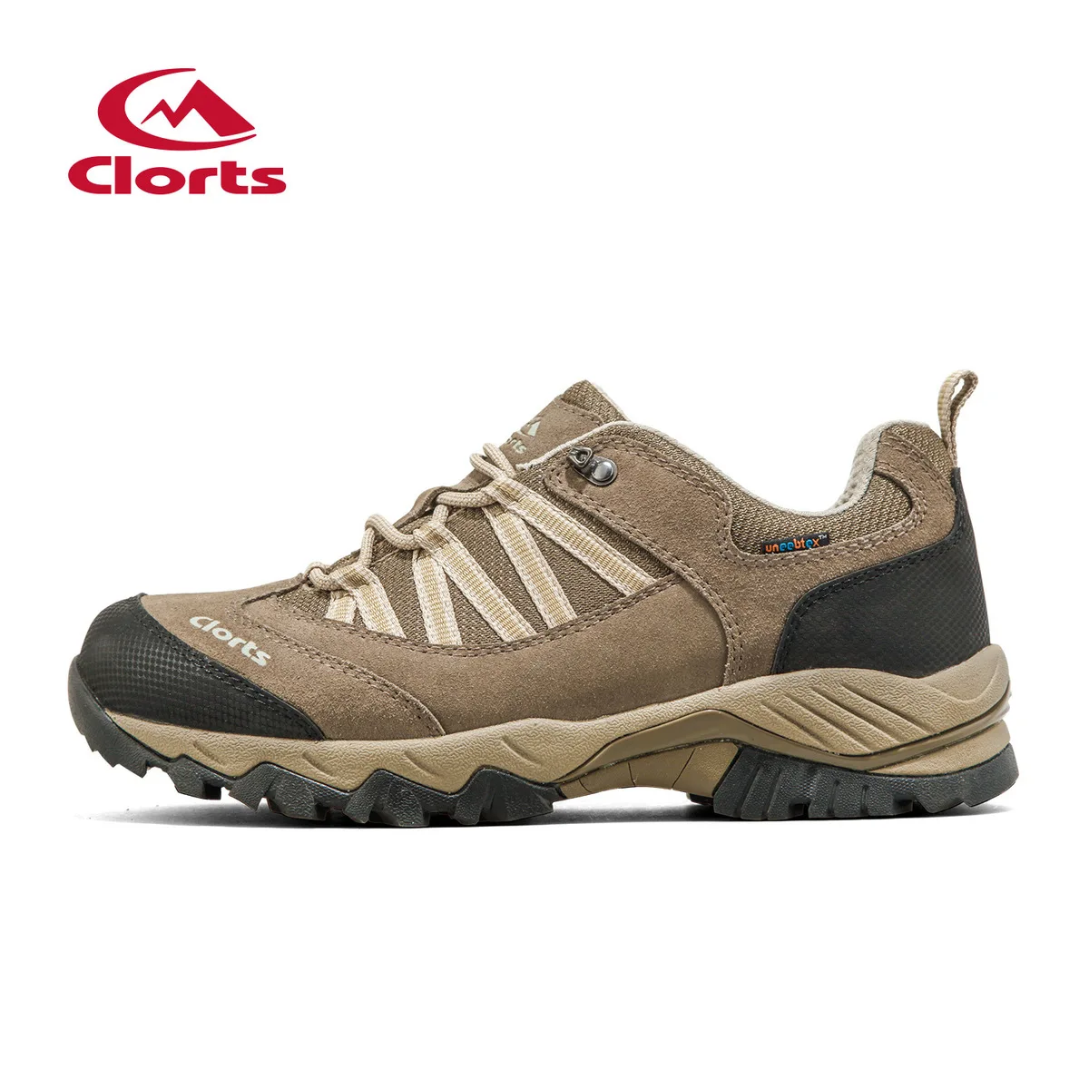 Clorts Red Ventilation Waterproof On Foot Shoe Lovers Cowhide Low Help Non-slip Outdoors Climbing hiking Shoes Men Women | Спорт и
