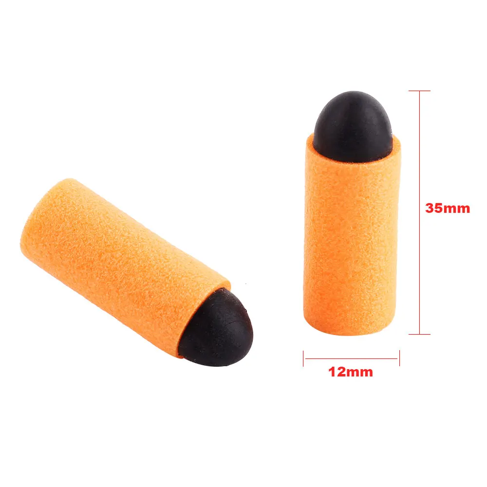 100 шт./лот короткие пули для Nerf ACC Gen 3 TPR мягкая жесткая артефакт короткая дротика