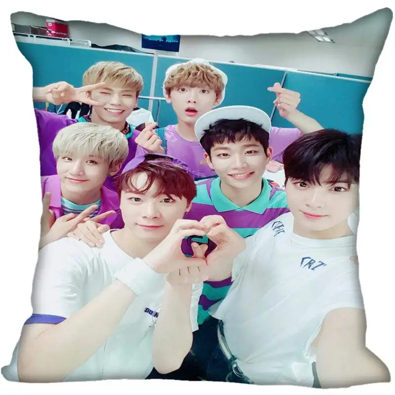 Популярная шелковая квадратная наволочка Fan Xi KPOP ASTRO с принтом домашние