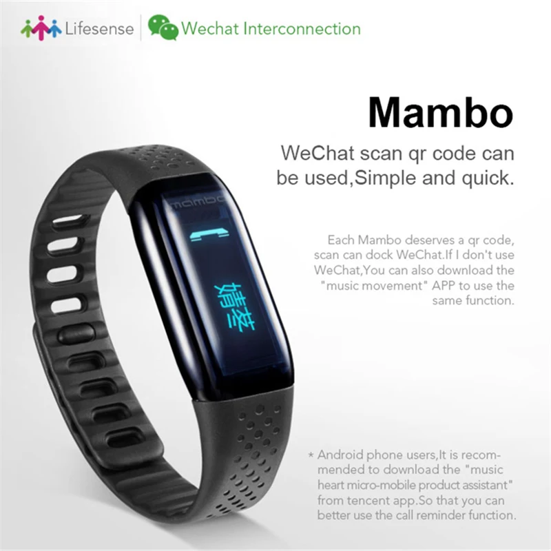 Kinco smart bluetooth браслет OLED Водонепроницаемый шаг счетчик калорий/сна Мониторы Спорт