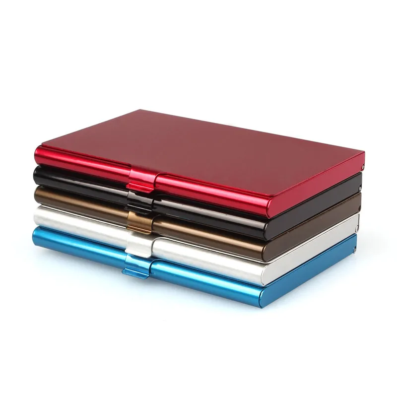

Business Men's Card Pack Credit Card Holder Bank Metal Check Sleeve Gifts Card Holder Dedicated Antimagnetic Be Choked Cover