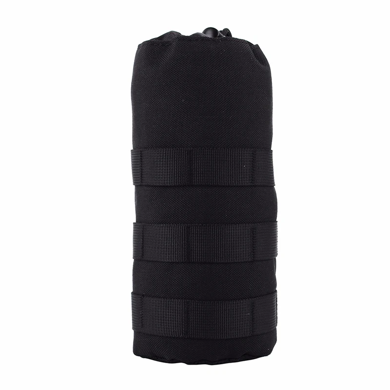 Открытый MOLLE бутылка для воды мешок шнурок 1000D Тактический держатель бутылки Туризм Кемпинг гидратации H2O Перевозчик армейский чайник сумка