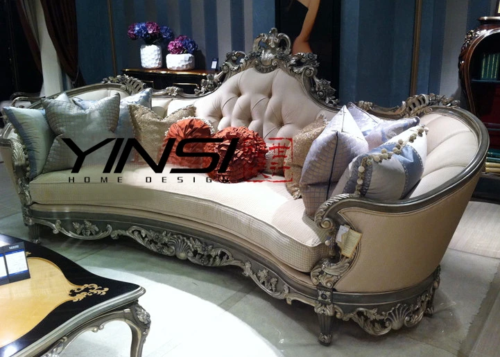 Роскошная мебель для гостиной с резьбой 102 | Мебель