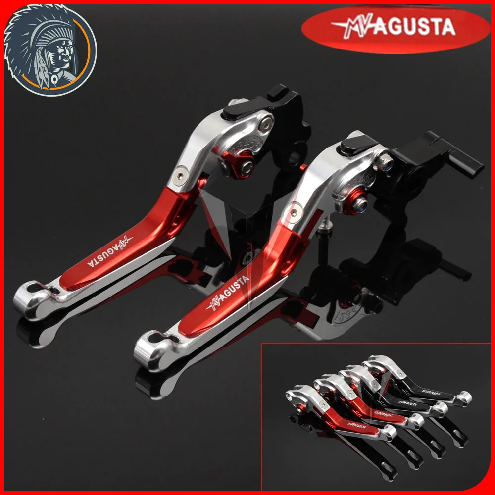 GHOST RIDER для MV AGUSTA Brutale 675 800 аксессуары мотоциклов регулируемые Складные Выдвижные