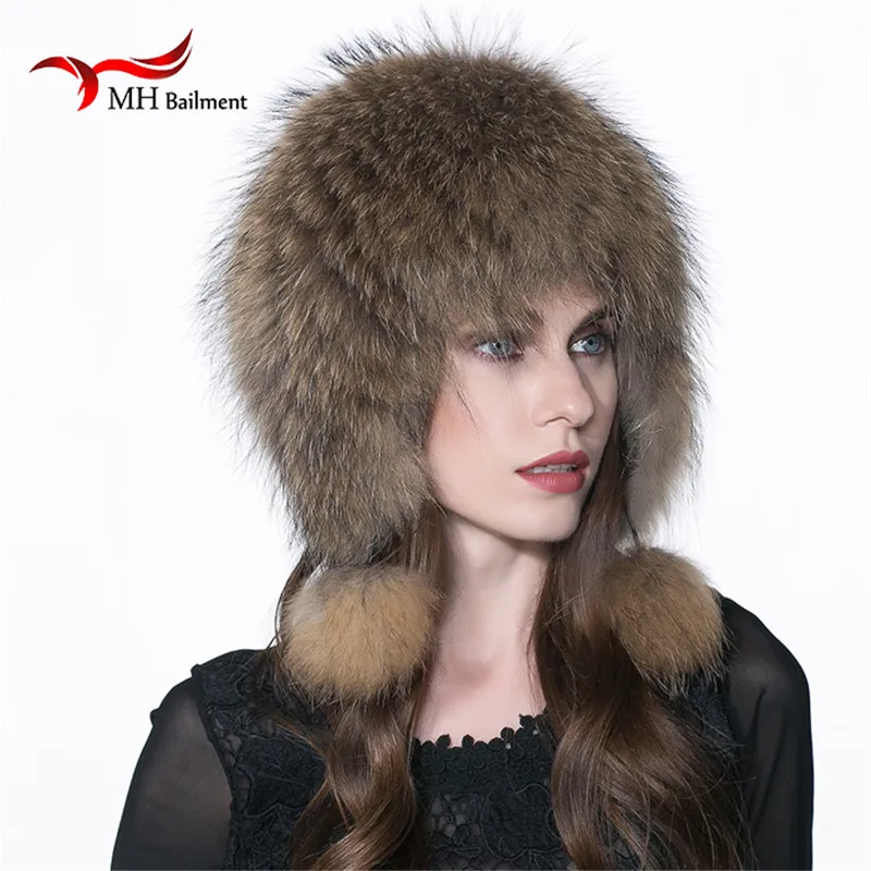 Женская зимняя меховая шапка из натурального Лисьего меха вязаная серебристого