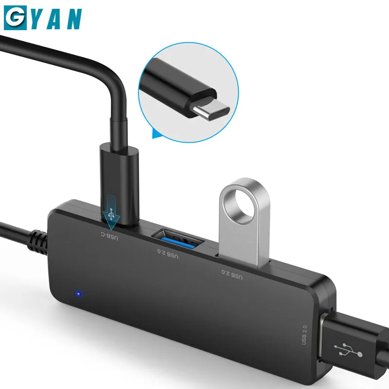 USB 2 0 Hi-Скорость 4-Порты сплиттер концентратор адаптер для ПК компьютер |