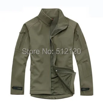 Мужская куртка Commander мягкая водонепроницаемая с флисовой подкладкой|fleece scrub