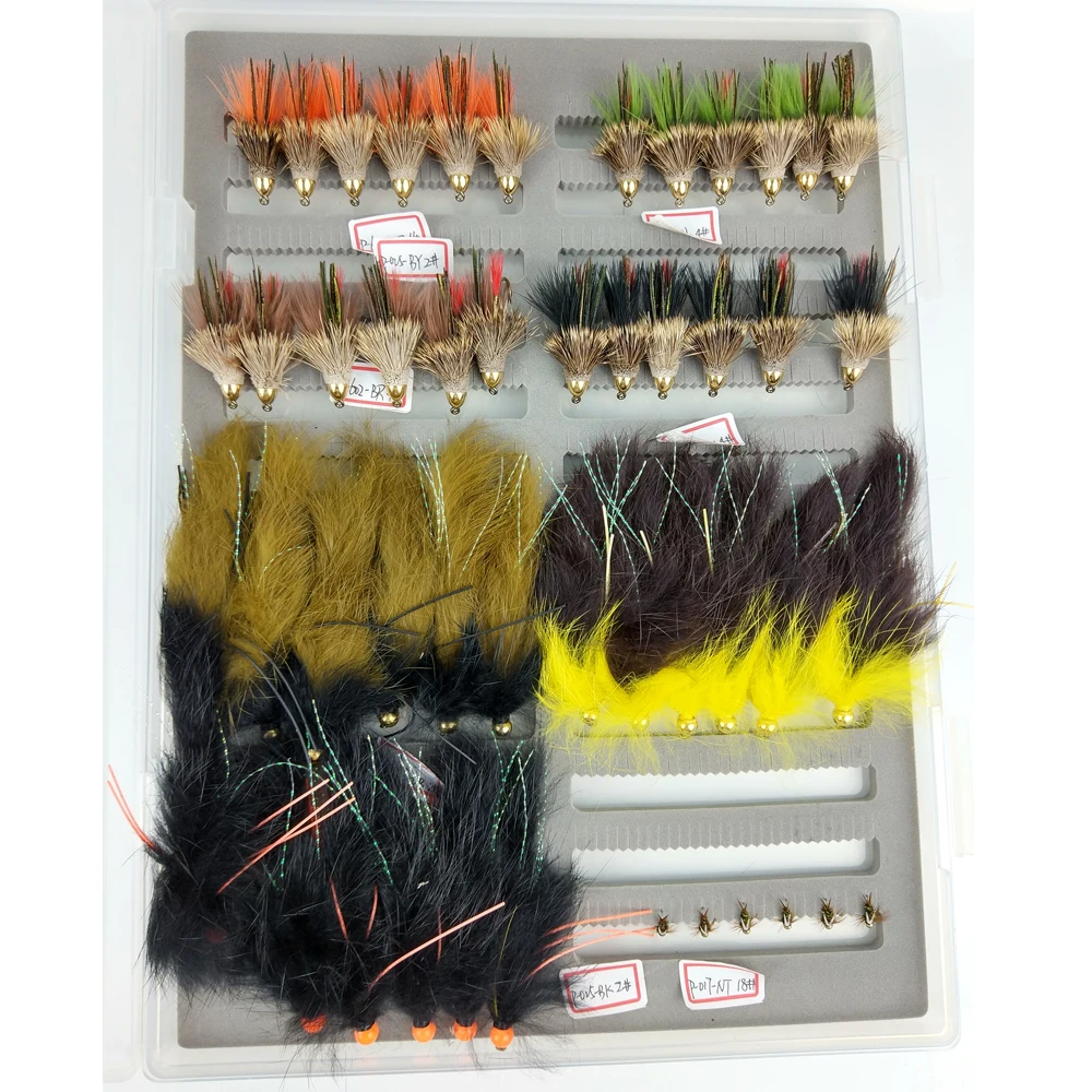 Aventik Super Large Capacity Clear Lid Slim Fly Boxes Competition Fly FISHING Boxes Two Sizes Holds Up To 800 Flies