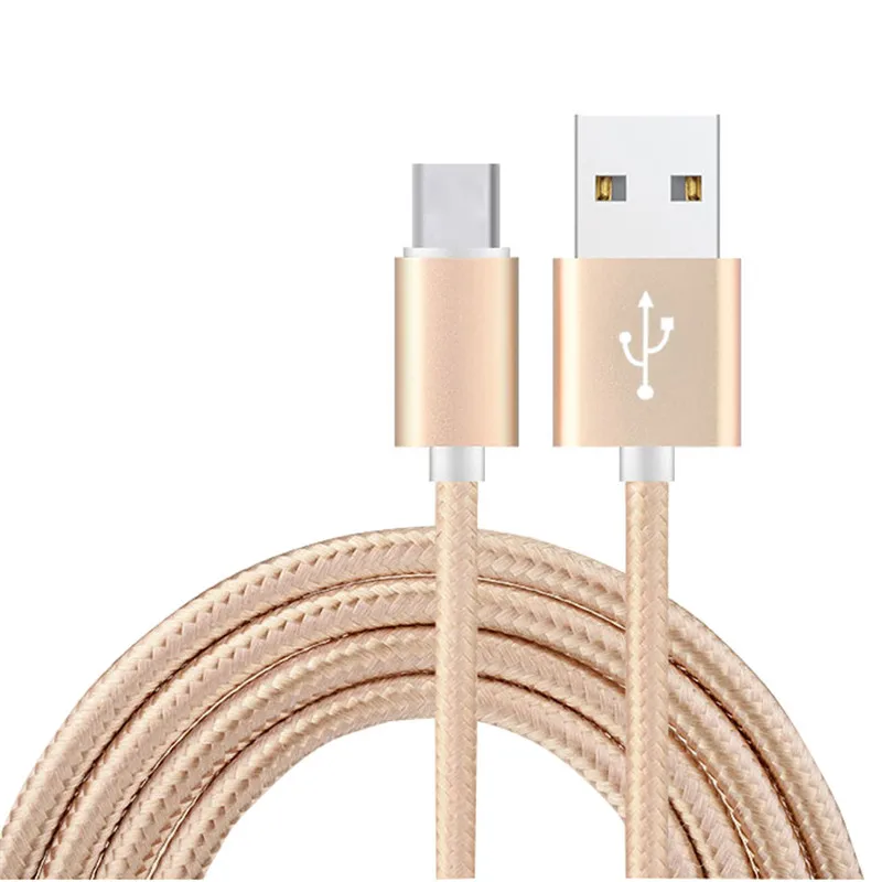 USB 3 0 Type C зарядное устройство 1 м 2 кабель нейлоновый плетеный шнур быстрое
