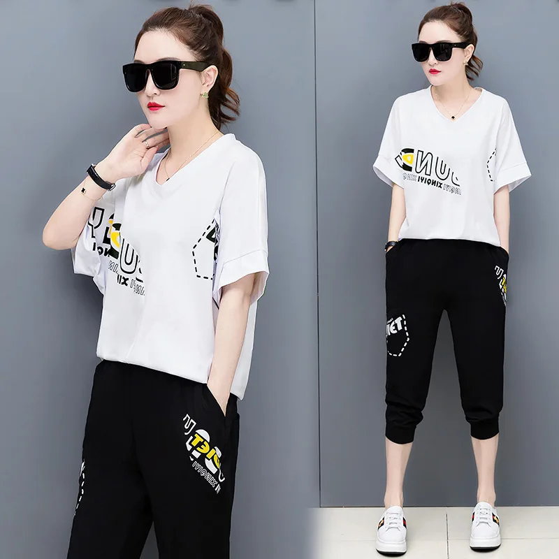 Спортивный костюм женский комплект из двух предметов Vetement Femme 2019 Chandal Mujer 2 Piezas