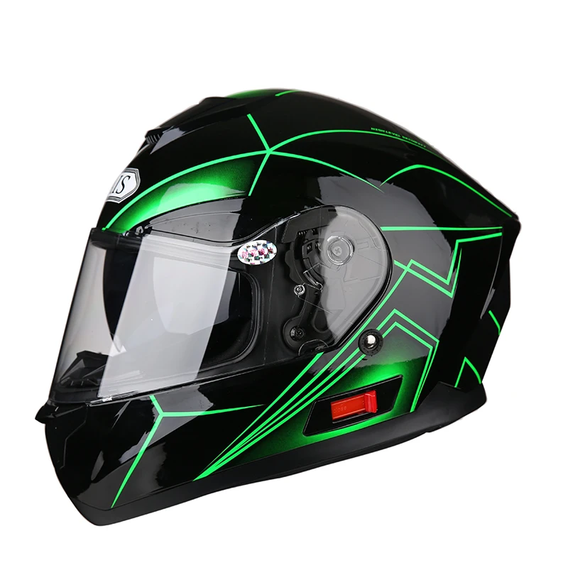 АИС Capacetes de Motociclista мотоциклетный шлем с двойным щитком полное лицо мотоцикл для мужчин гонки Casque Moto Casco Kask - Цвет: a3
