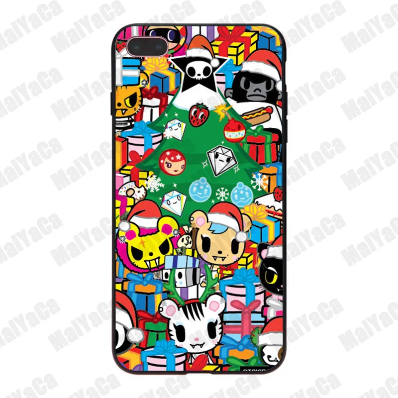 MaiYaCa Tokidoki мультфильм лицо Топ подробные Популярные чехлы для телефонов Apple iPhone 8 7 6