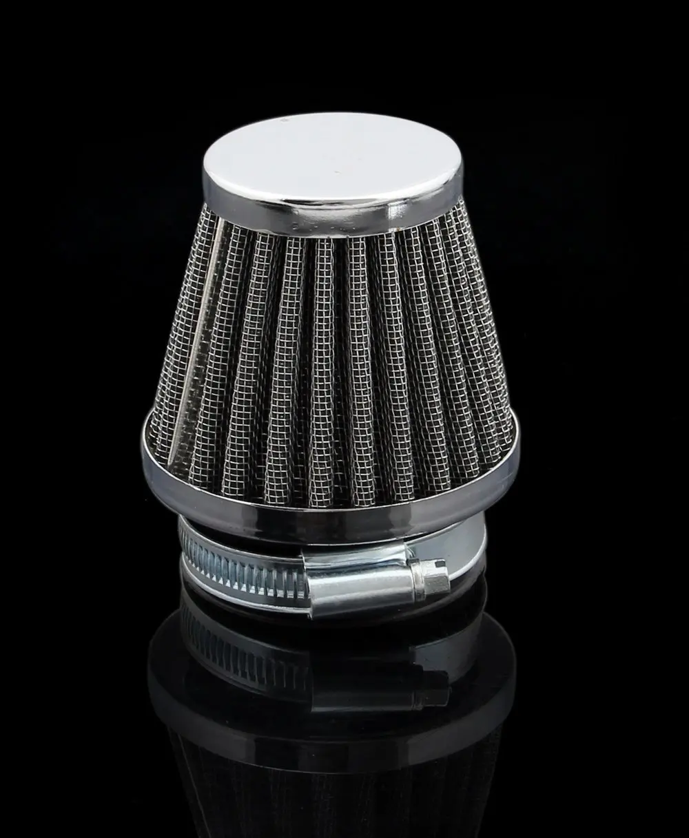 1 шт. универсальный мотоцикл 60 мм воздушный фильтр для Honda Kawasaki Suzuki Yamaha|air filter for